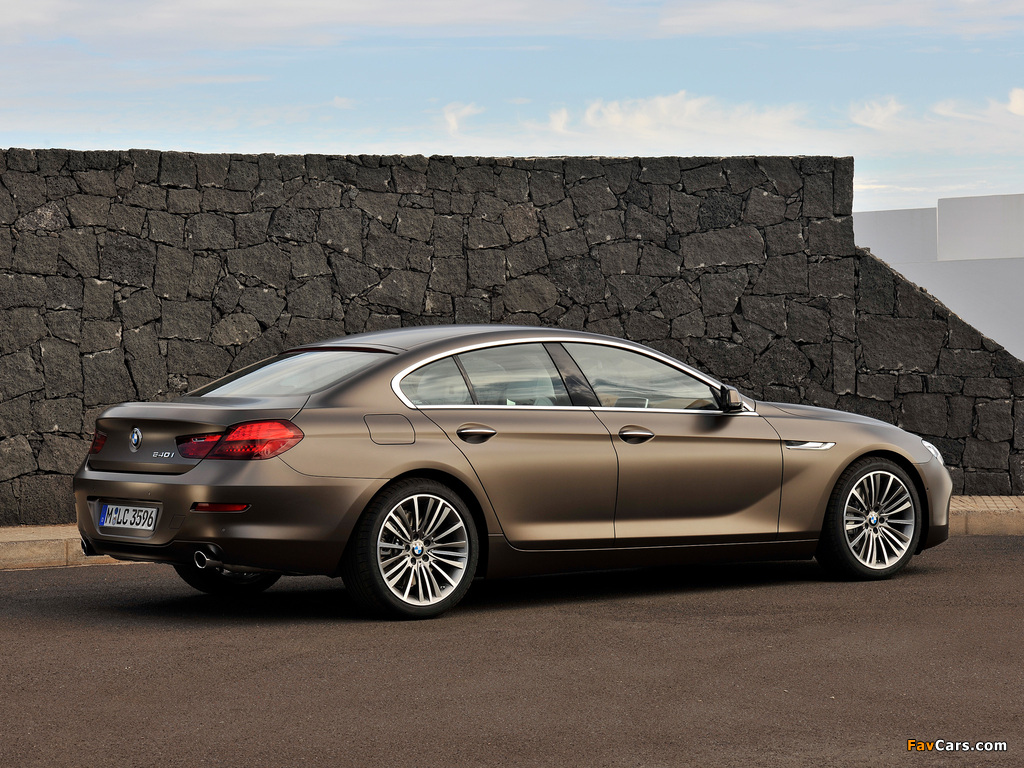BMW 640i Gran Coupe (F06) 2012 images (1024 x 768)