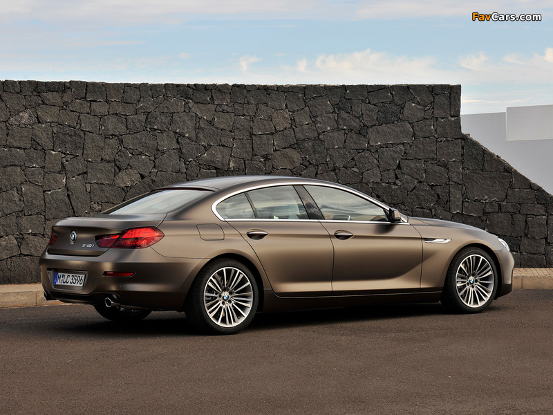 BMW 640i Gran Coupe (F06) 2012 images (800 x 600)