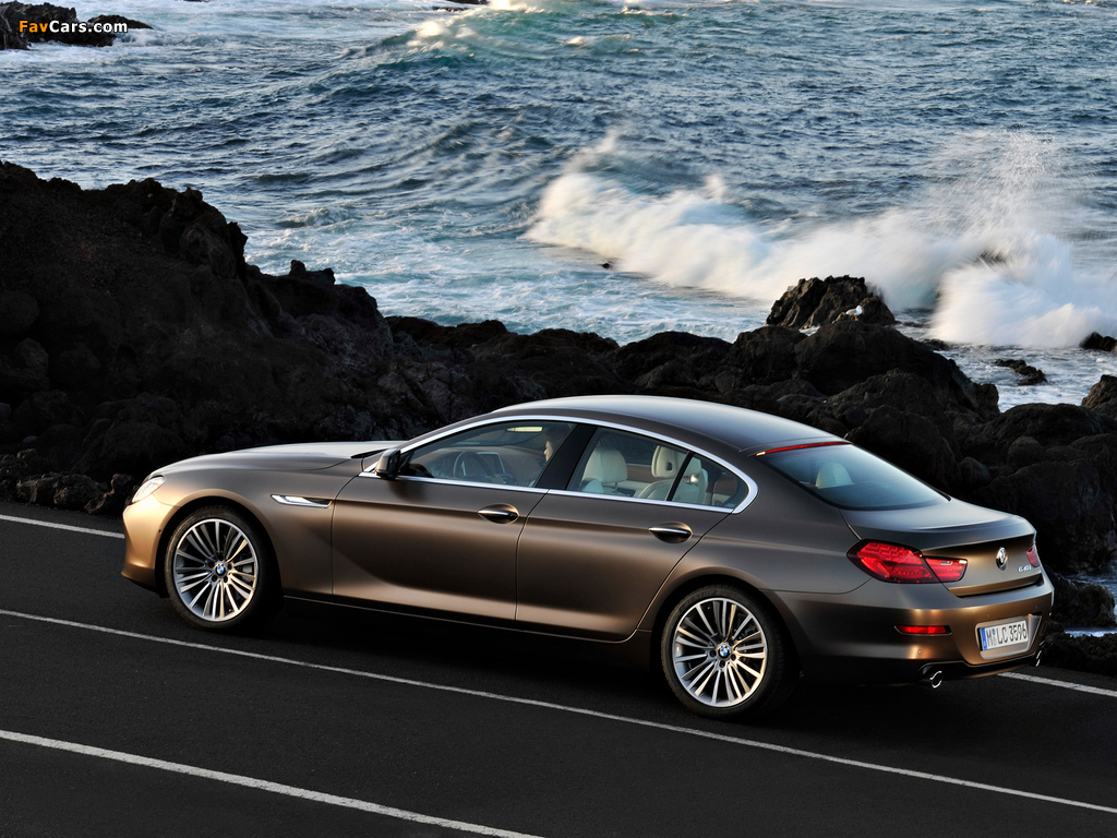 BMW 640i Gran Coupe (F06) 2012 images (1024 x 768)