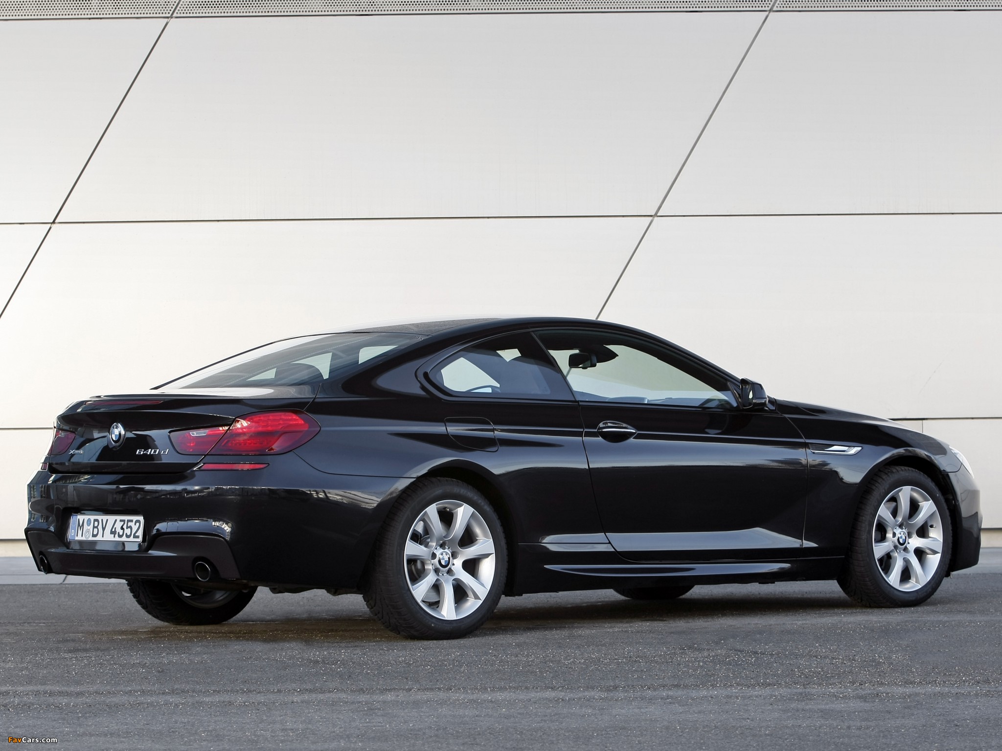 BMW 640d xDrive Coupe M Sport Package (F13) 2012 images (2048 x 1536)