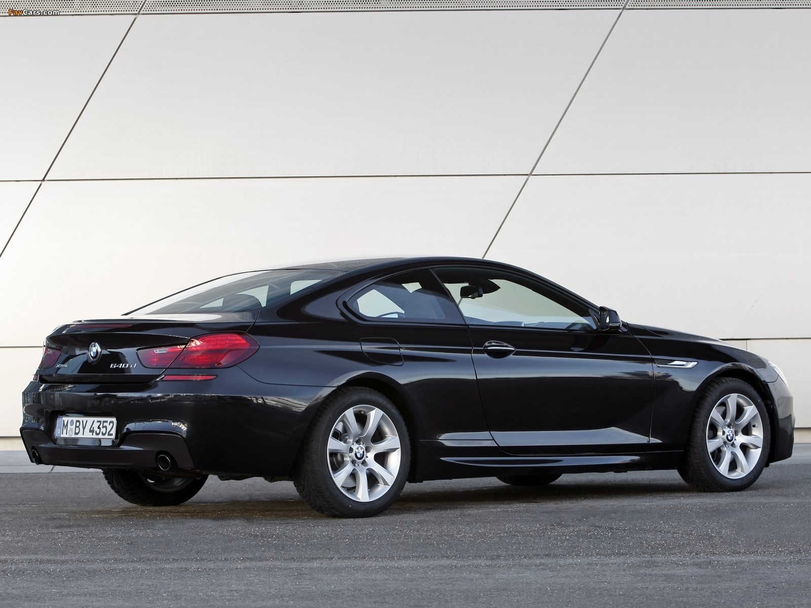 BMW 640d xDrive Coupe M Sport Package (F13) 2012 images (1600 x 1200)