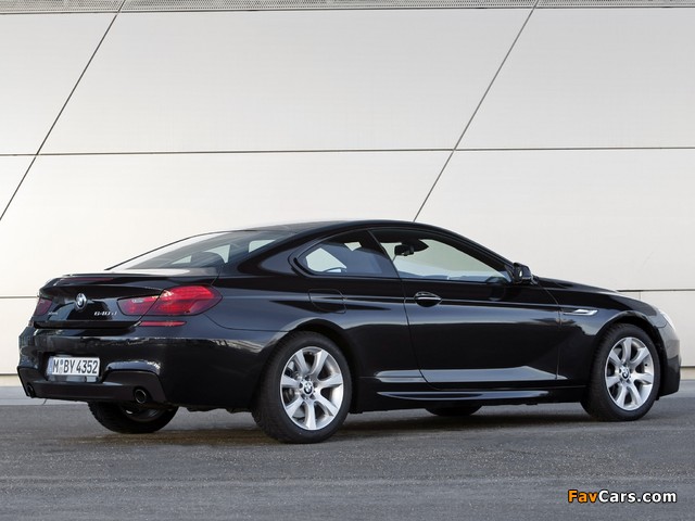 BMW 640d xDrive Coupe M Sport Package (F13) 2012 images (640 x 480)