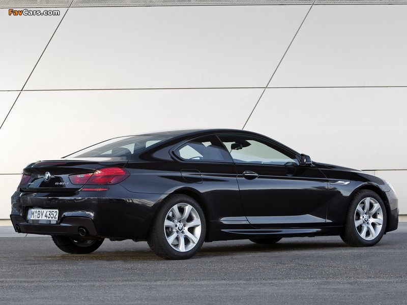 BMW 640d xDrive Coupe M Sport Package (F13) 2012 images (800 x 600)
