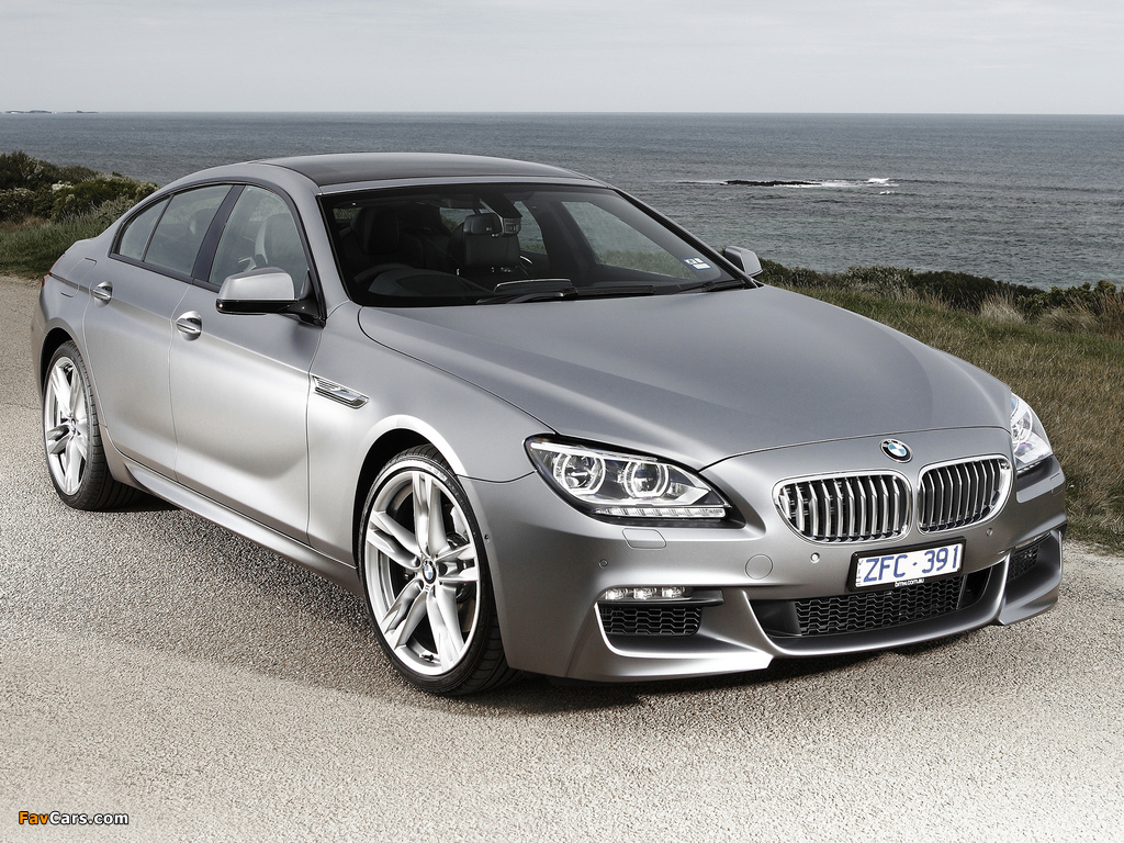 BMW 650i Gran Coupe M Sport Package AU-spec (F06) 2012 images (1024 x 768)