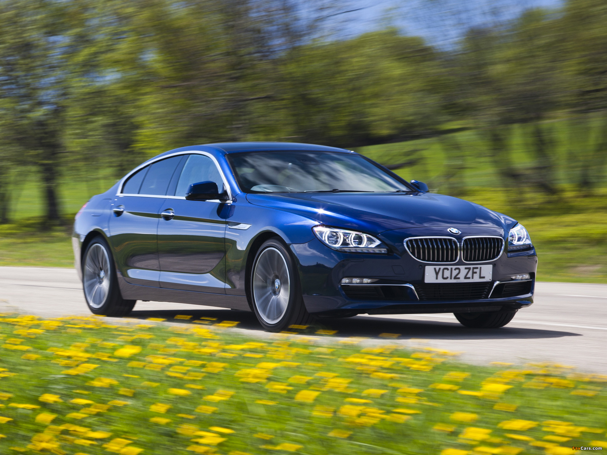 BMW 640d Gran Coupe UK-spec (F06) 2012 images (2048 x 1536)