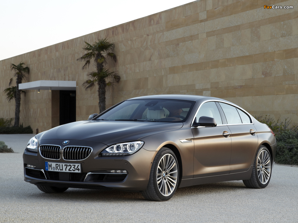 BMW 640d Gran Coupe (F06) 2012 images (1024 x 768)