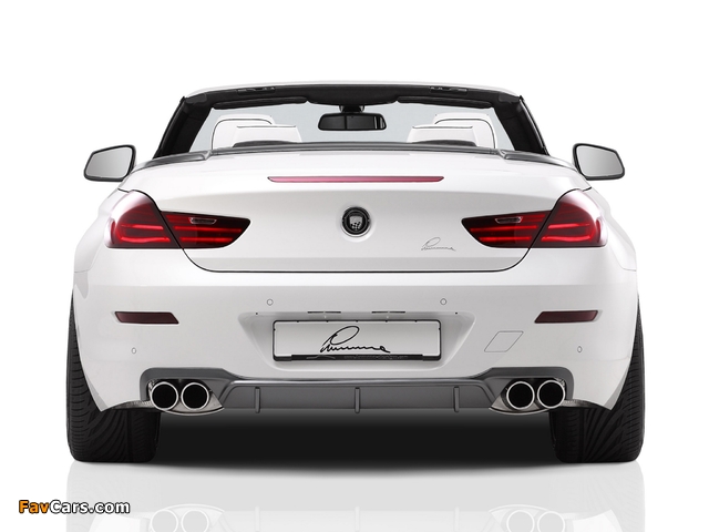 Lumma Design BMW 650i Cabrio (F12) 2012 photos (640 x 480)