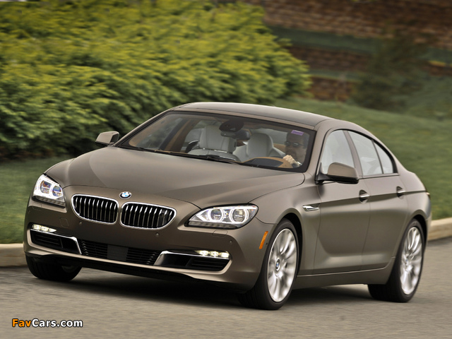 BMW 640i Gran Coupe US-spec (F06) 2012 photos (640 x 480)