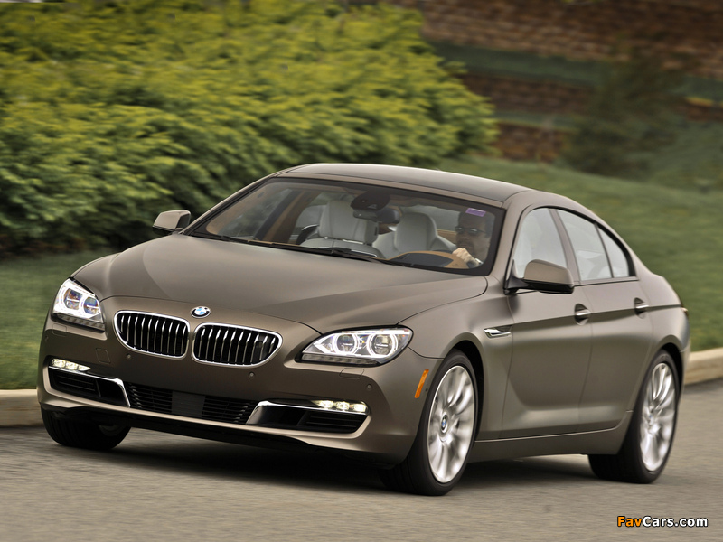 BMW 640i Gran Coupe US-spec (F06) 2012 photos (800 x 600)