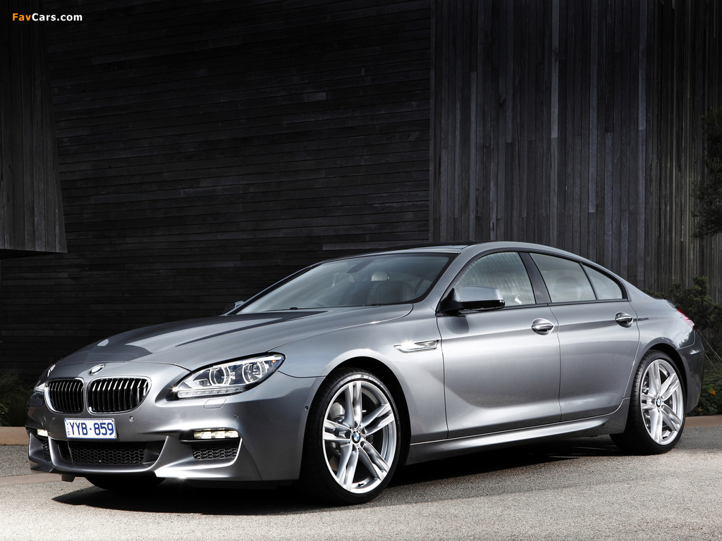 BMW 640i Gran Coupe M Sport Package AU-spec (F06) 2012 photos (1024 x 768)