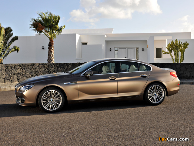 BMW 640i Gran Coupe (F06) 2012 photos (640 x 480)