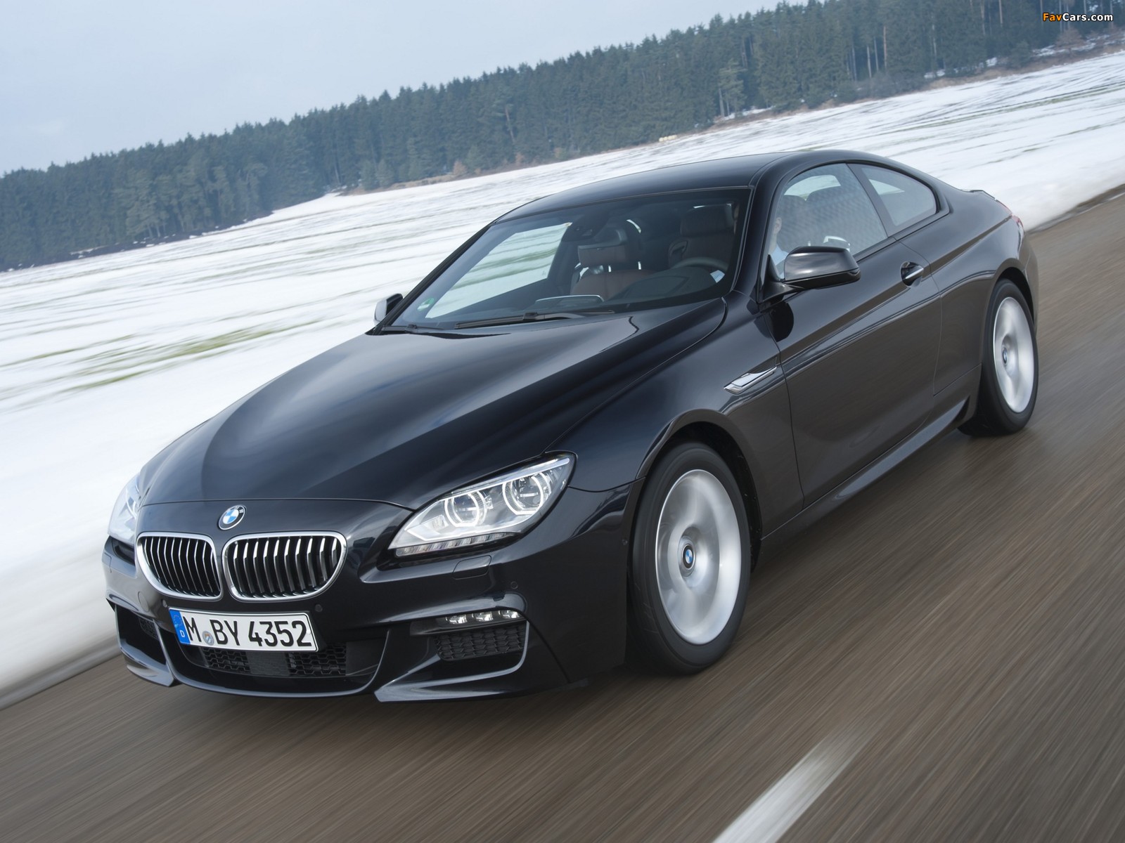 BMW 640d xDrive Coupe M Sport Package (F13) 2012 photos (1600 x 1200)