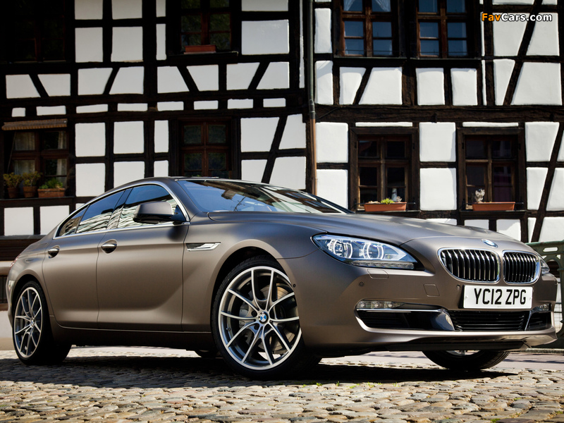 BMW 640d Gran Coupe UK-spec (F06) 2012 photos (800 x 600)