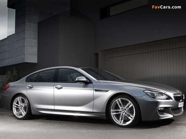 BMW 640i Gran Coupe M Sport Package AU-spec (F06) 2012 photos (640 x 480)