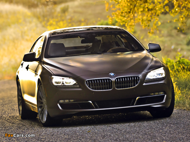 BMW 640i Gran Coupe US-spec (F06) 2012 photos (640 x 480)