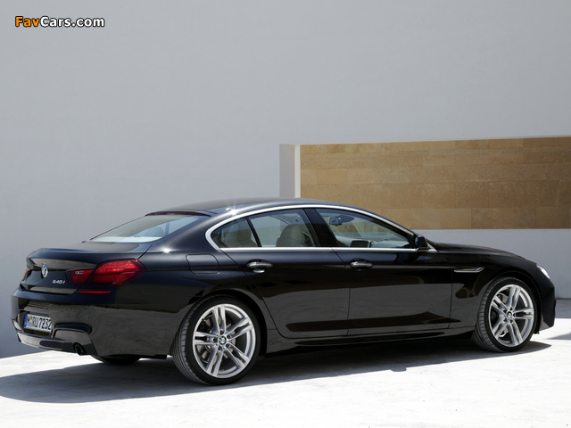 BMW 640i Gran Coupe M Sport Package (F06) 2012 pictures (640 x 480)