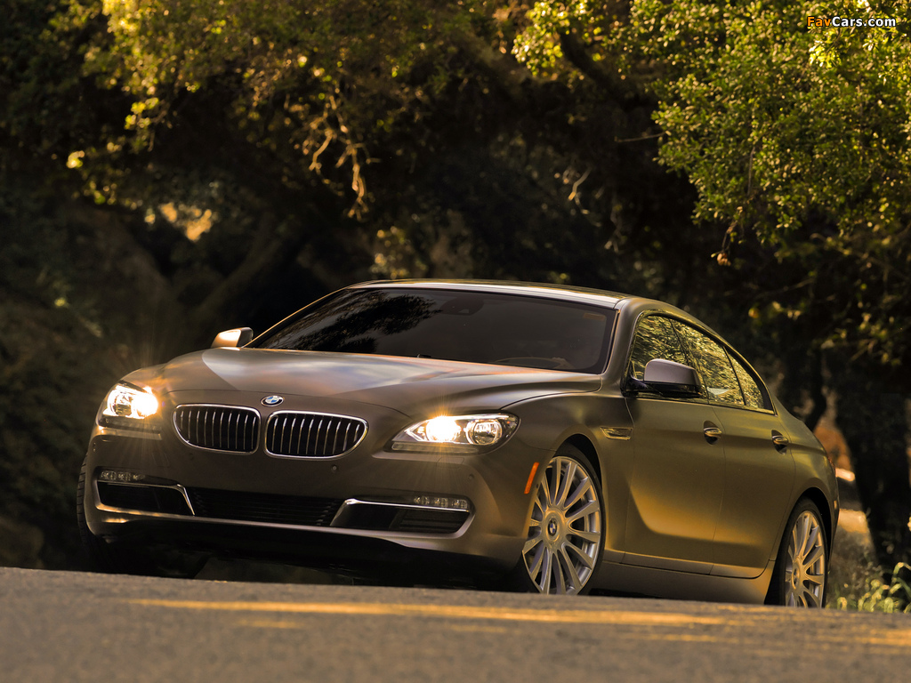 BMW 640i Gran Coupe US-spec (F06) 2012 pictures (1024 x 768)