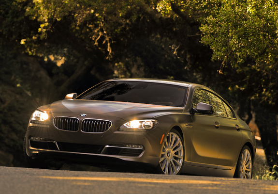 BMW 640i Gran Coupe US-spec (F06) 2012 pictures