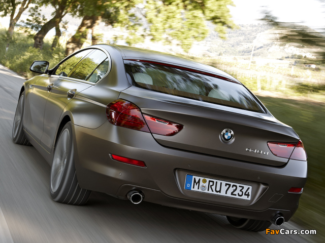 BMW 640d Gran Coupe (F06) 2012 pictures (640 x 480)