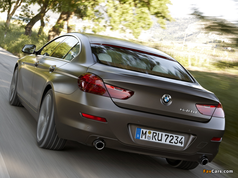 BMW 640d Gran Coupe (F06) 2012 pictures (800 x 600)