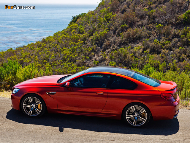 BMW M6 Coupe US-spec (F13) 2012 pictures (640 x 480)