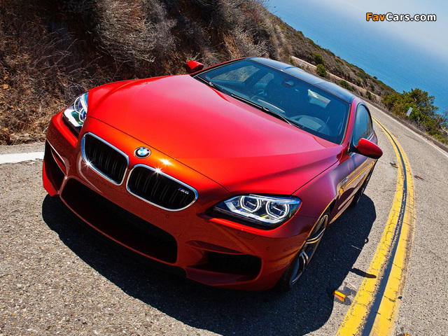 BMW M6 Coupe US-spec (F13) 2012 pictures (640 x 480)