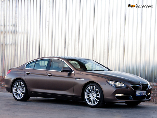 BMW 640d Gran Coupe ZA-spec (F06) 2012 pictures (640 x 480)