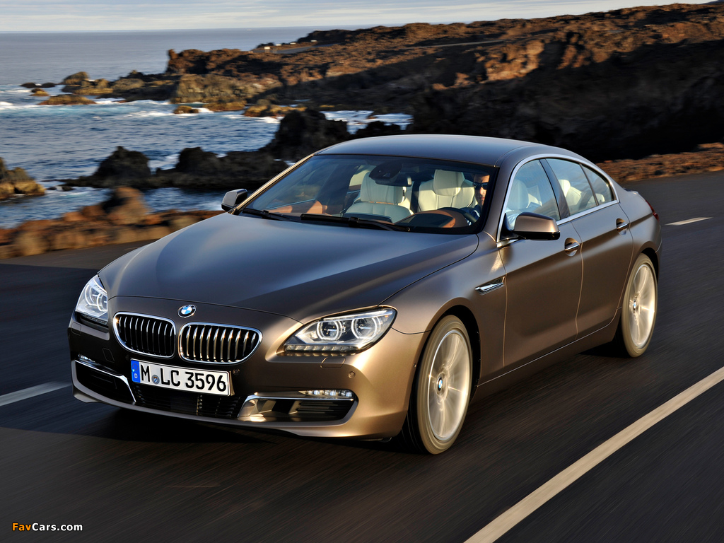BMW 640i Gran Coupe (F06) 2012 pictures (1024 x 768)