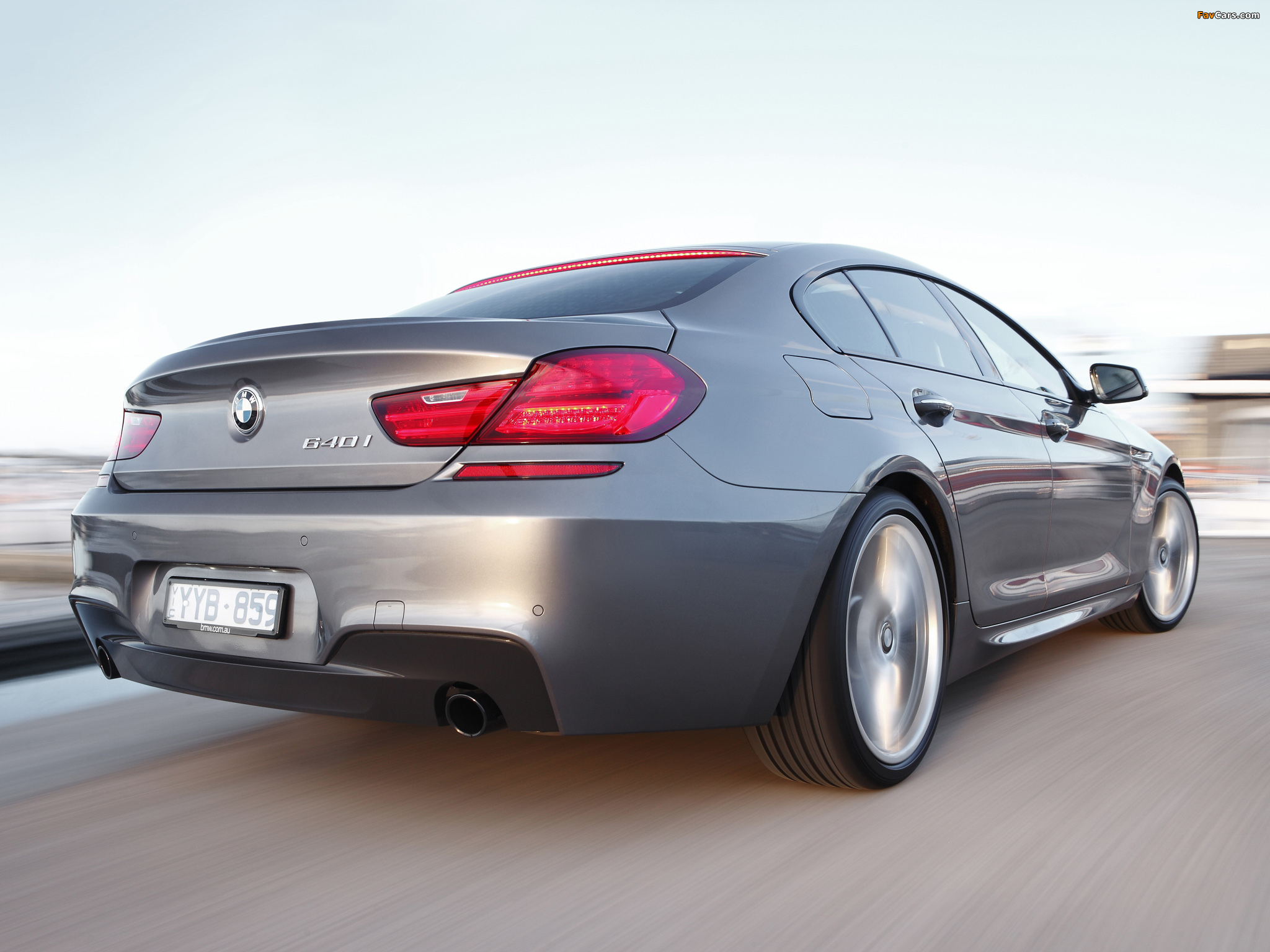 BMW 640i Gran Coupe M Sport Package AU-spec (F06) 2012 pictures (2048 x 1536)