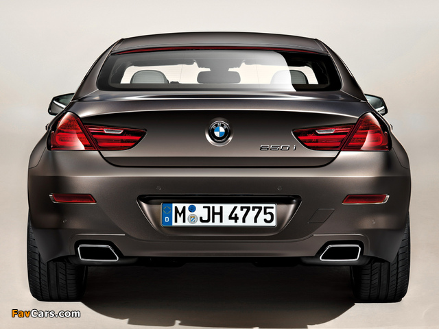 BMW 650i Gran Coupe (F06) 2012 pictures (640 x 480)