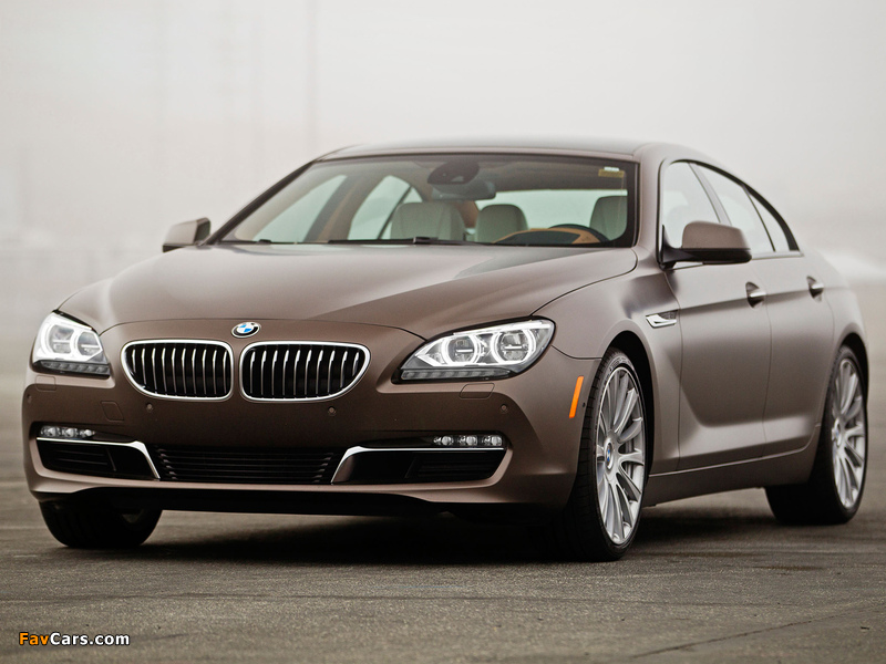 BMW 640i Gran Coupe US-spec (F06) 2012 wallpapers (800 x 600)