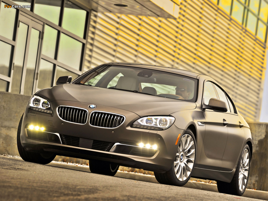 BMW 640i Gran Coupe US-spec (F06) 2012 wallpapers (1024 x 768)