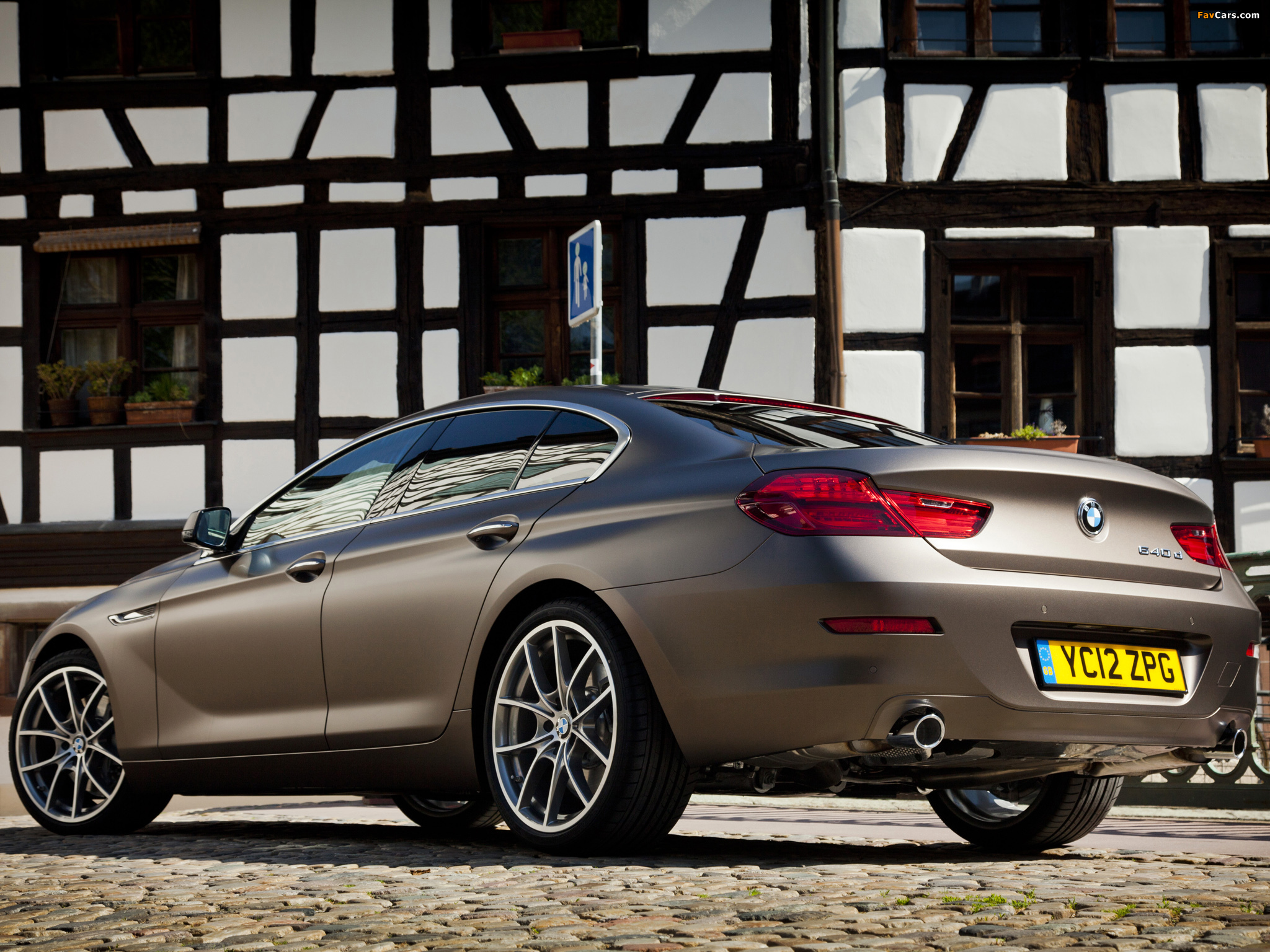 BMW 640d Gran Coupe UK-spec (F06) 2012 wallpapers (2048 x 1536)