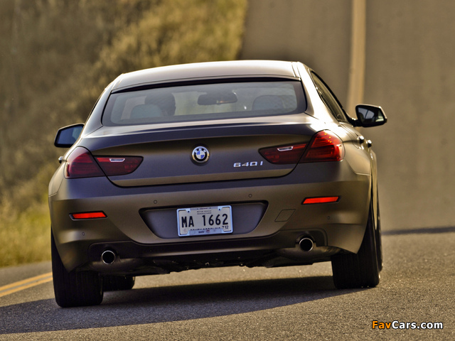 BMW 640i Gran Coupe US-spec (F06) 2012 wallpapers (640 x 480)