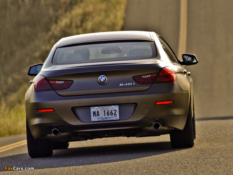 BMW 640i Gran Coupe US-spec (F06) 2012 wallpapers (800 x 600)