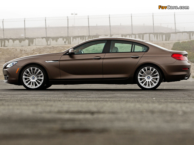 BMW 640i Gran Coupe US-spec (F06) 2012 wallpapers (640 x 480)