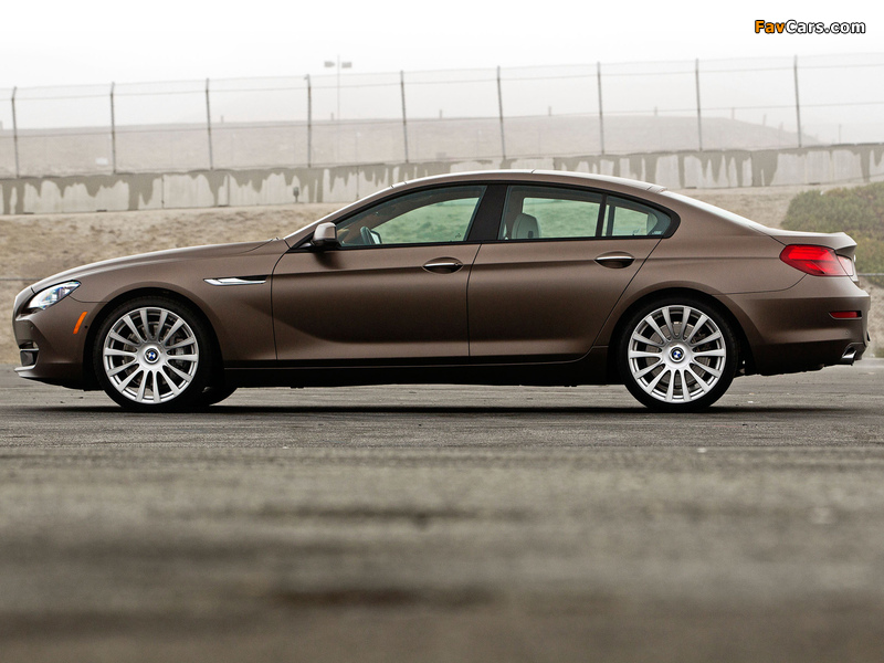 BMW 640i Gran Coupe US-spec (F06) 2012 wallpapers (800 x 600)