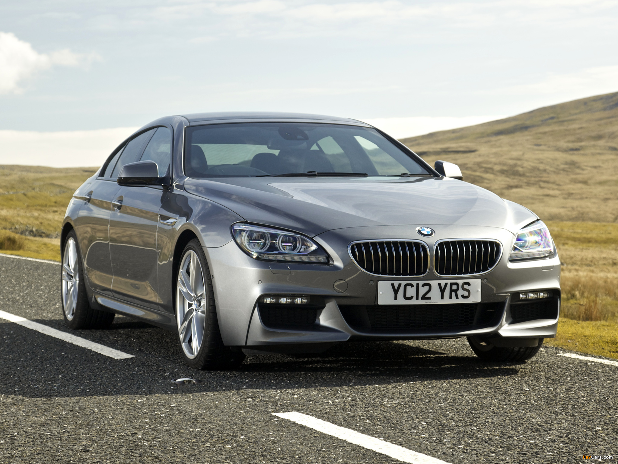 BMW 640d Gran Coupe M Sport Package UK-spec (F06) 2012 wallpapers (2048 x 1536)