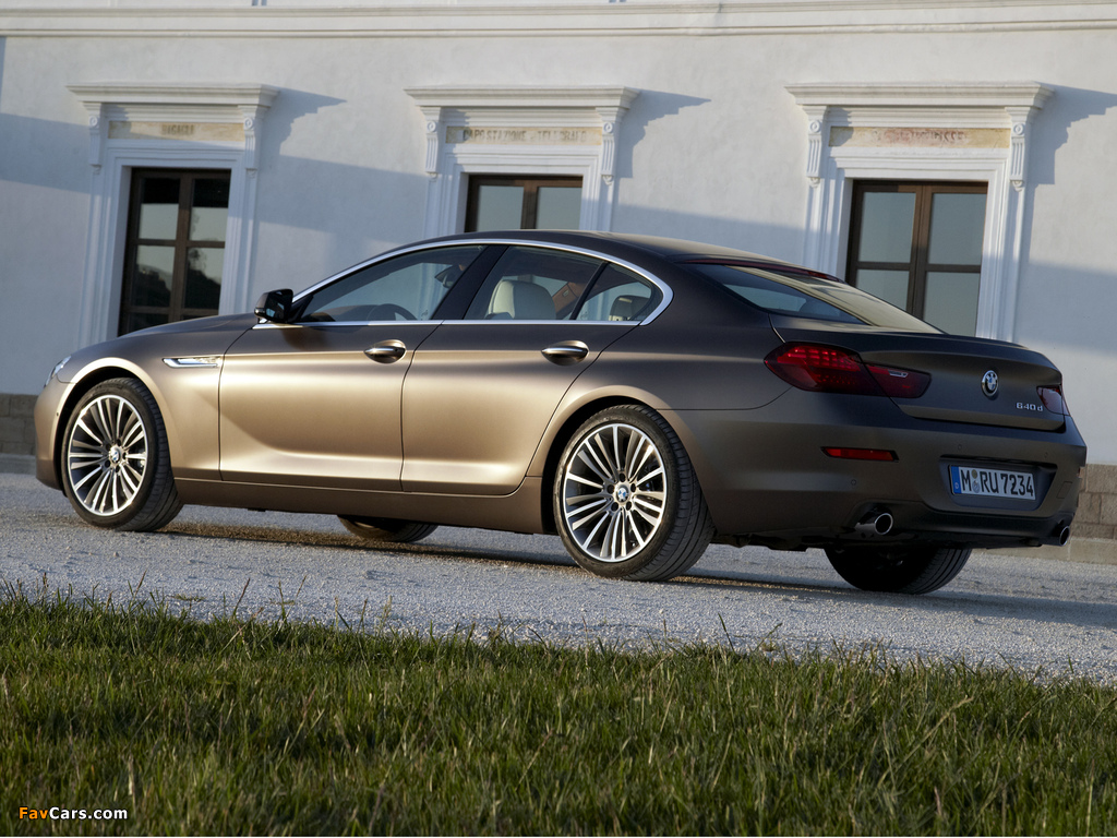 BMW 640d Gran Coupe (F06) 2012 wallpapers (1024 x 768)