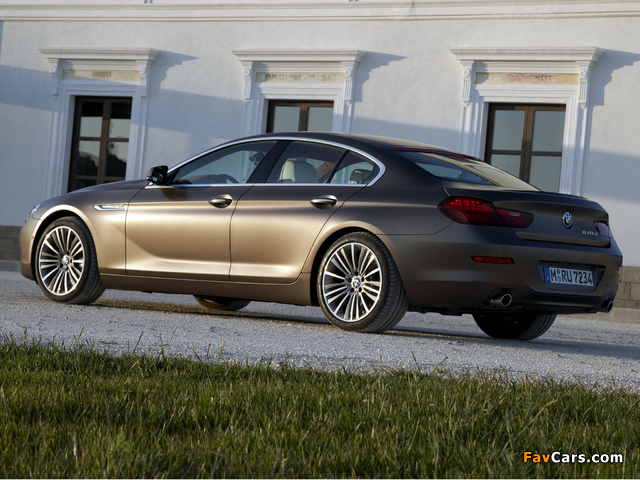 BMW 640d Gran Coupe (F06) 2012 wallpapers (640 x 480)