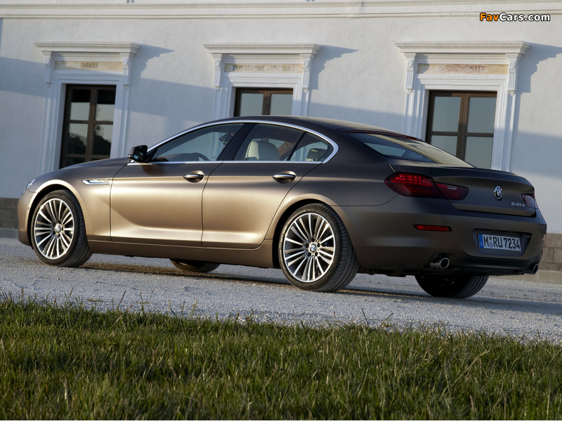 BMW 640d Gran Coupe (F06) 2012 wallpapers (800 x 600)