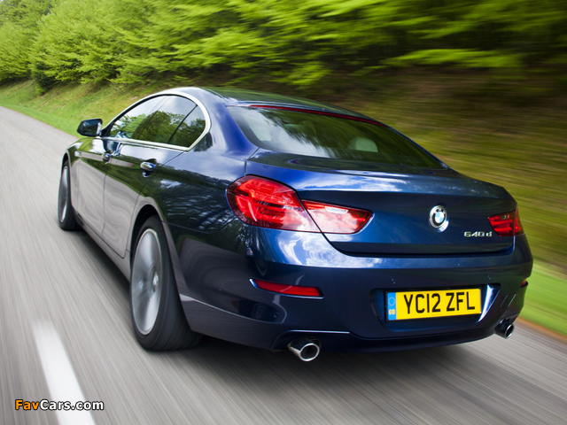 BMW 640d Gran Coupe UK-spec (F06) 2012 wallpapers (640 x 480)