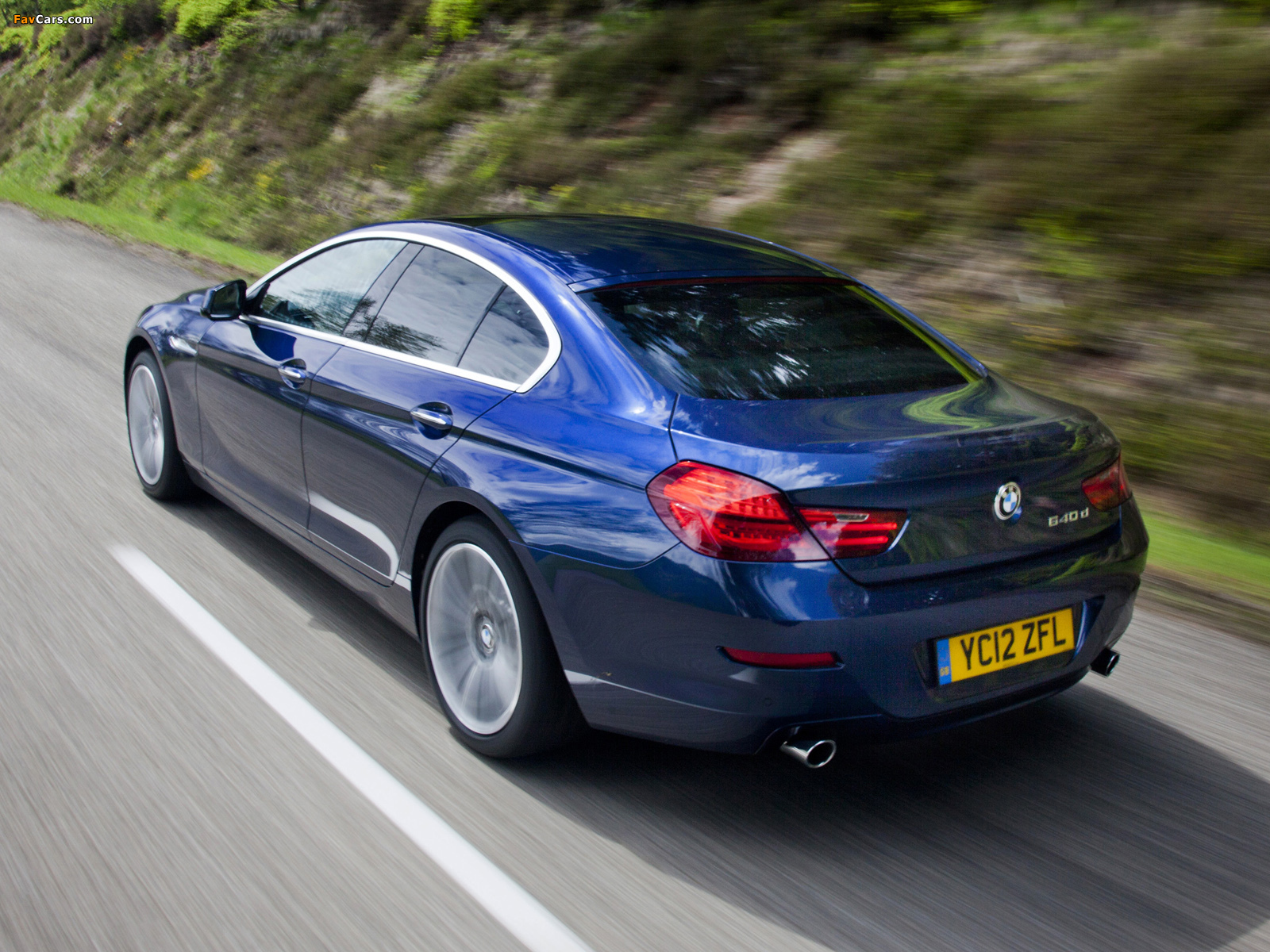 BMW 640d Gran Coupe UK-spec (F06) 2012 wallpapers (1600 x 1200)