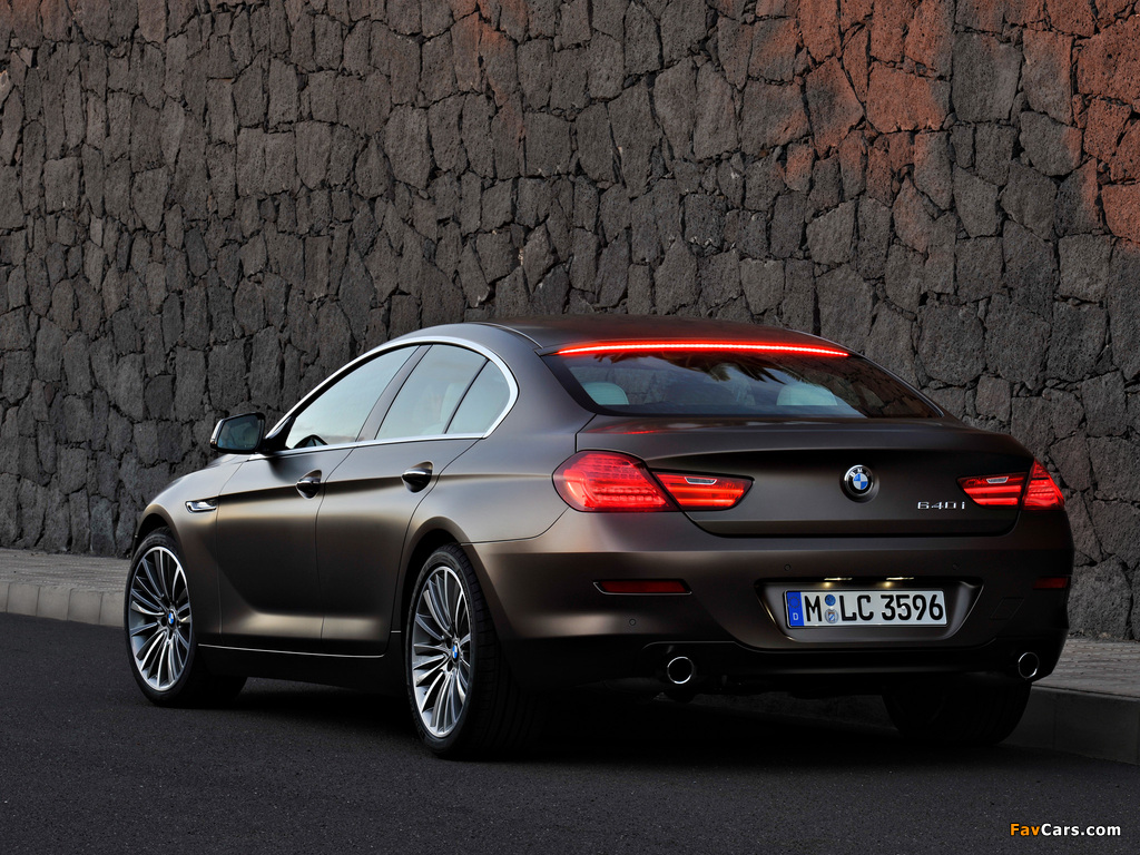 BMW 640i Gran Coupe (F06) 2012 wallpapers (1024 x 768)