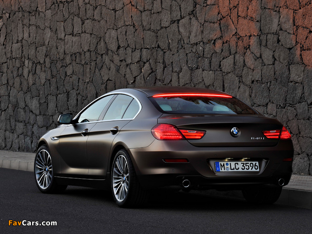 BMW 640i Gran Coupe (F06) 2012 wallpapers (640 x 480)