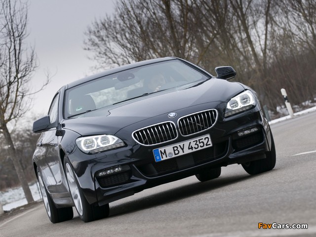 BMW 640d xDrive Coupe M Sport Package (F13) 2012 wallpapers (640 x 480)