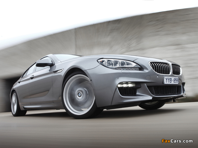 BMW 640i Gran Coupe M Sport Package AU-spec (F06) 2012 wallpapers (640 x 480)