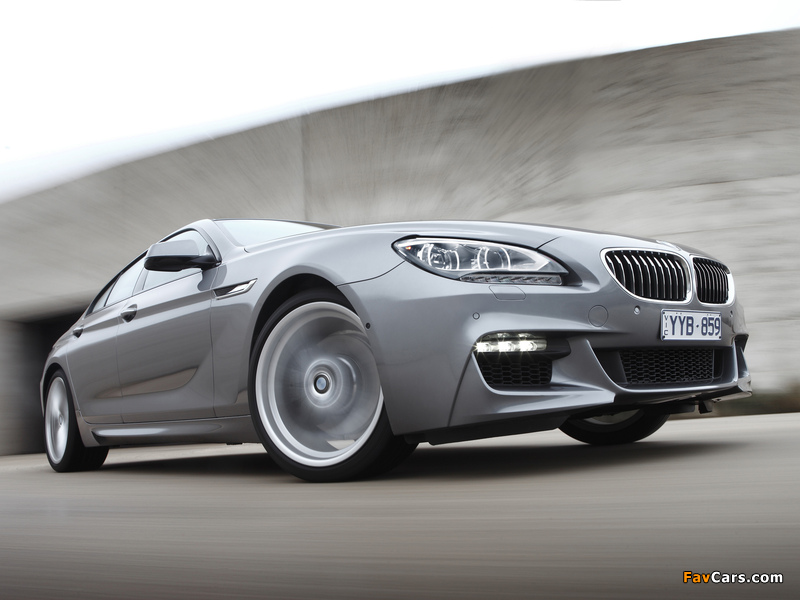BMW 640i Gran Coupe M Sport Package AU-spec (F06) 2012 wallpapers (800 x 600)