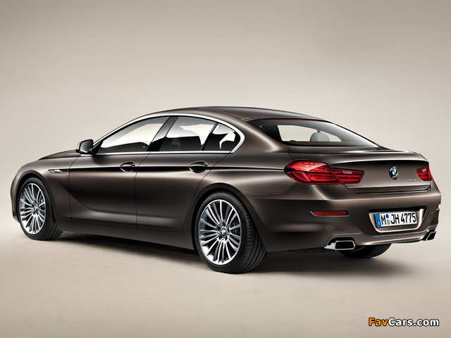 BMW 650i Gran Coupe (F06) 2012 wallpapers (640 x 480)