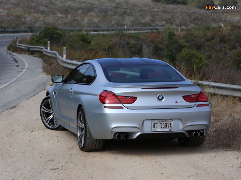 BMW M6 Coupe US-spec (F13) 2012 wallpapers (800 x 600)